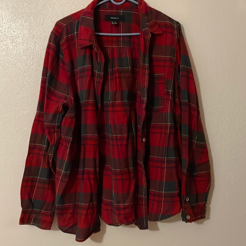 Plaid Button Down